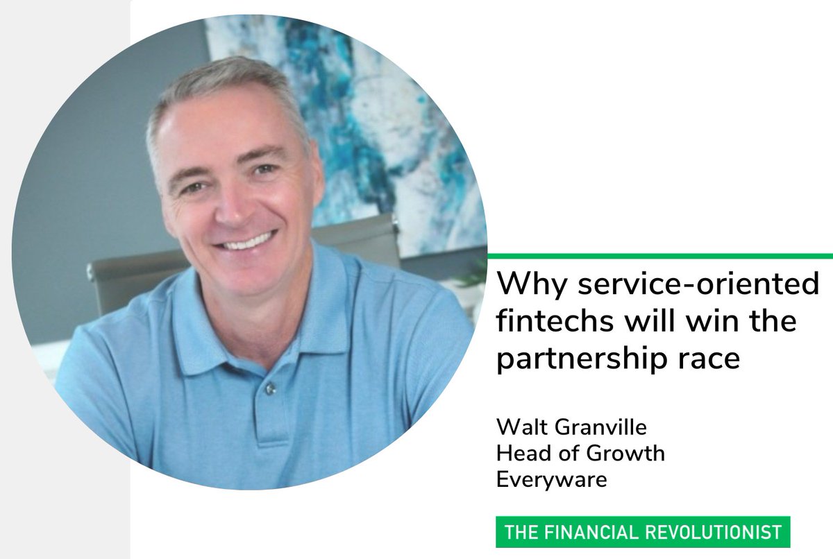 Our Head of Growth Strategy, Walt Granville covers why service-oriented fintechs can better help companies differentiate and capture market share. 🤝 Read the full article with <a href="/Fin_Revolution/">The Financial Revolutionist</a> here: hubs.ly/Q02KPcS00
#fintech #fintechsolutions #payments