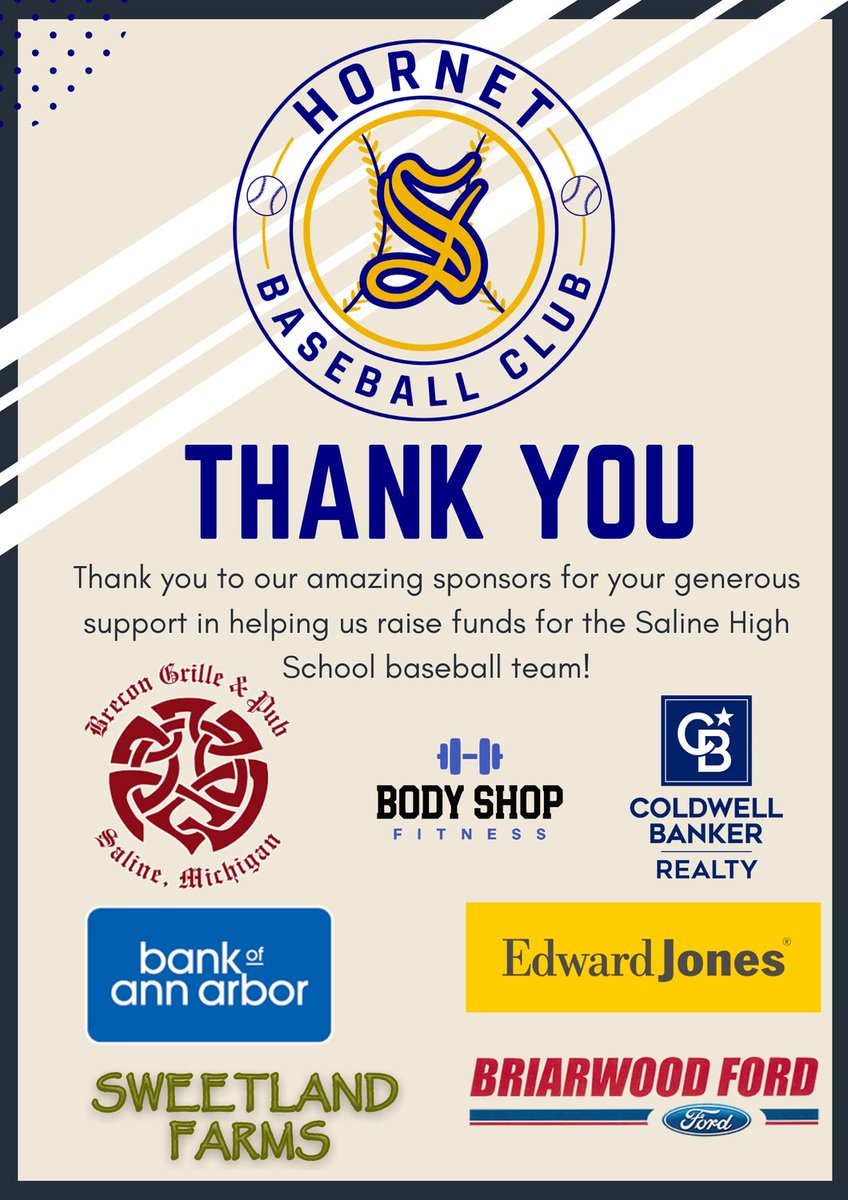 Hornet Baseball Club (Saline, MI) (@hornetbaseballc) on Twitter photo 