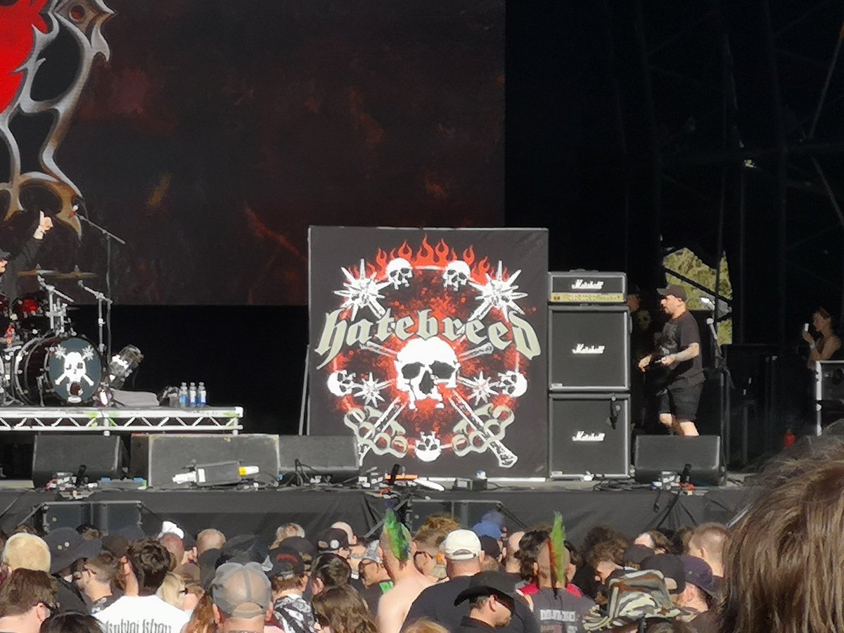 pc893's tweet image. It's @hatebreed time @BLOODSTOCKFEST Let's get this party moshing (and all that sort of stuff ;-) ).