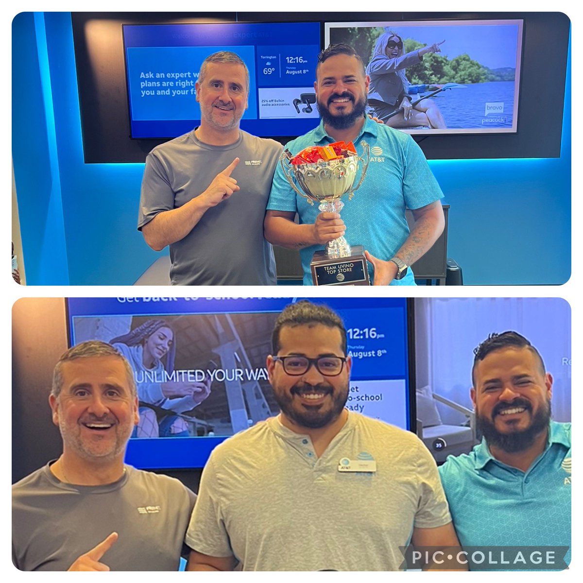 Arnold Uvino (@auvino15) on Twitter photo Our top performers for July are the Torrington store and Hector Ortiz also from the Torrington store!!!🏆 shoutout to <a href="/DanteDSep/">Dante Sepulveda</a> for the referral!!! <a href="/firas_smadi/">Firas Smadi</a> <a href="/keroninc/">Keron Incarnato</a> <a href="/fonsi364t/">Fonsi</a> @JusinOquendo7 Our top performers for July are the Torrington store and Hector Ortiz also from the Torrington store!!!🏆 shoutout to <a href="/DanteDSep/">Dante Sepulveda</a> for the referral!!! <a href="/firas_smadi/">Firas Smadi</a> <a href="/keroninc/">Keron Incarnato</a> <a href="/fonsi364t/">Fonsi</a> @JusinOquendo7