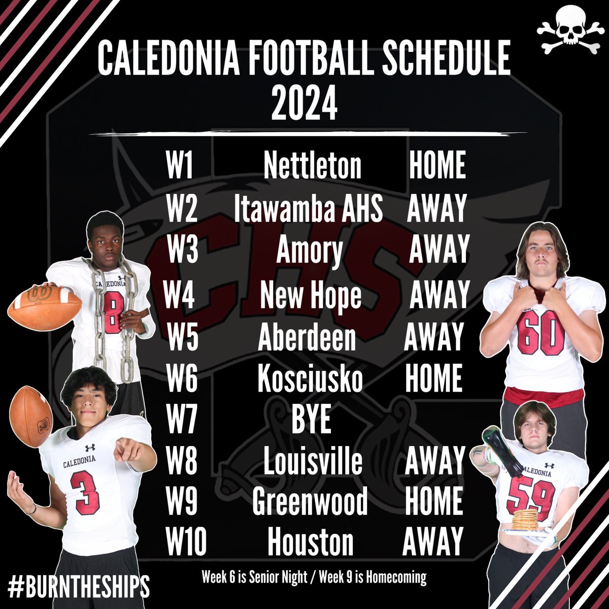 CalHSFootball's tweet image. It’s go time…

#BURNTHESHIPS
#SwordsUp⚔️ 
#BringYourOwnMatches