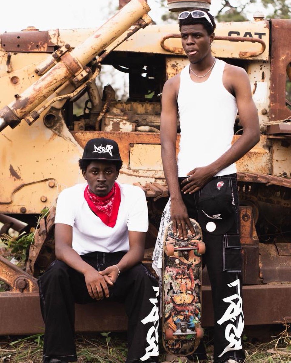 districtblvd's tweet photo. "DS3KT just dropped the illest lookbook, with ayo0luwa and Sptmbr straight up killing the street game. Don’t miss out on this fire drip—level up and flex hard! #DS3KT #StreetIsOurRunway" @ayo0luwax @fkaAdewonuola https://t.co/r0rR54tweW
