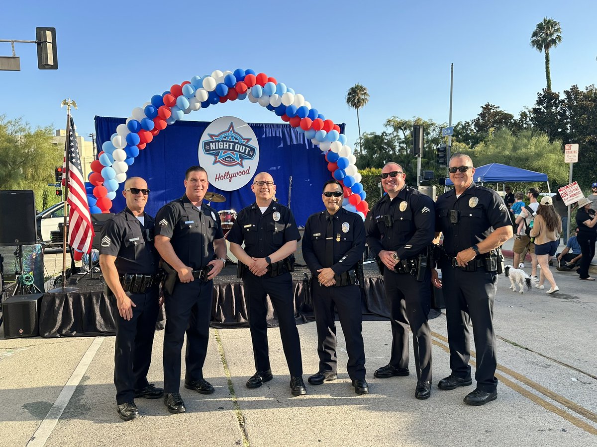 LAPD Hollywood Division tweet media