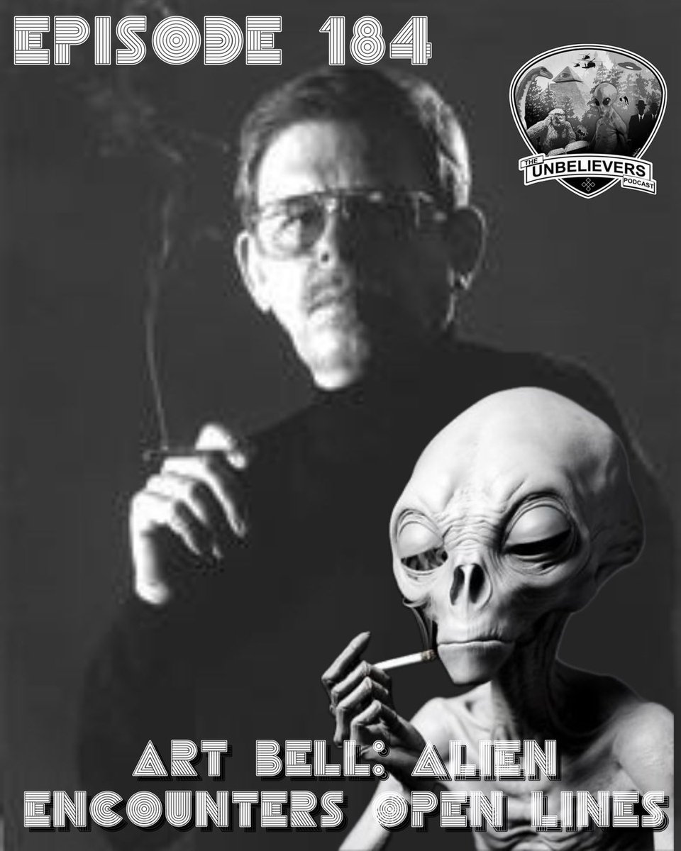 Episode 184 “Art Bell’s Alien Encounter Open Lines” out now!  Tonight we bust open the Art Bell vault to discuss an obscure and intriguing night of rip em, tear em, anything goes, no net talk radio! A night where the phone lines were open to all comers, especially those who have