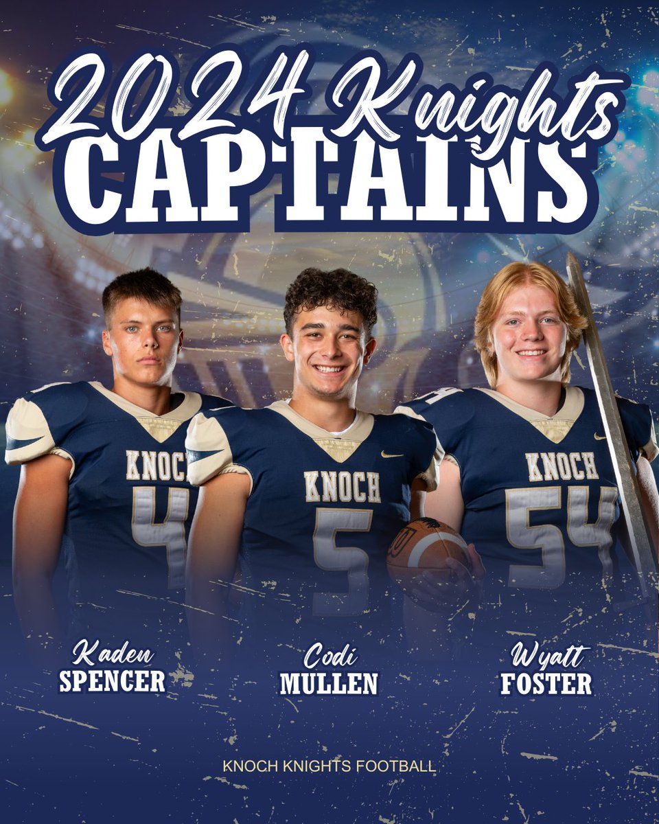 ⚔️🚨 Introducing your 2024 Team Captains! 🚨⚔️
<a href="/kaden_spencer4/">Kaden Spencer</a> 
<a href="/Codi_Mullen5/">Codi Mullen</a> 
<a href="/wyattfoster54/">Wyatt Foster</a>