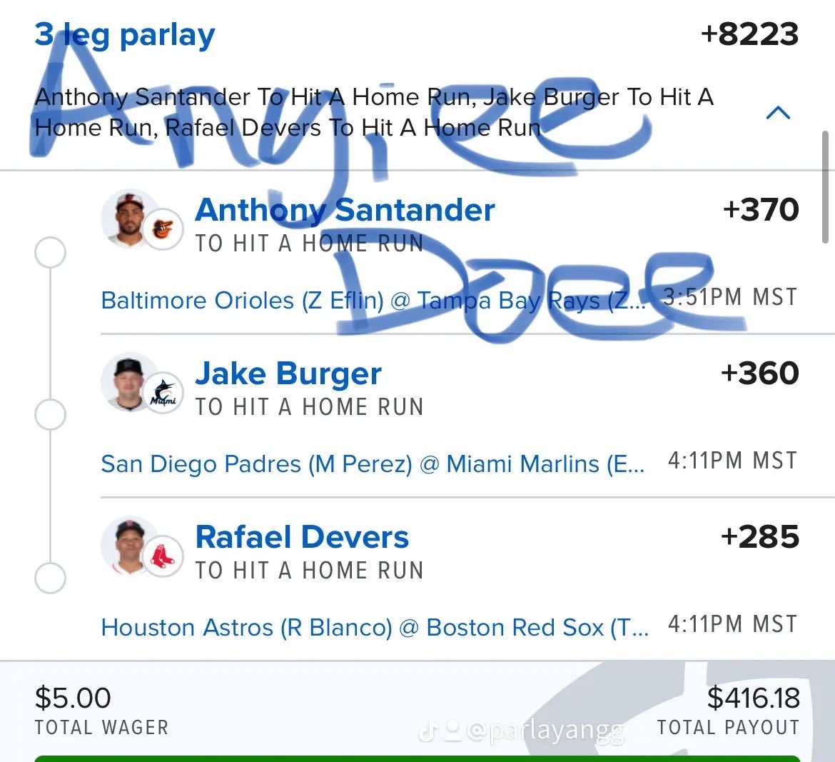 angieedoee_'s tweet image. Todays plays posted on TikTok as well #igotme #parlayangg #fanduel #GamblingX
