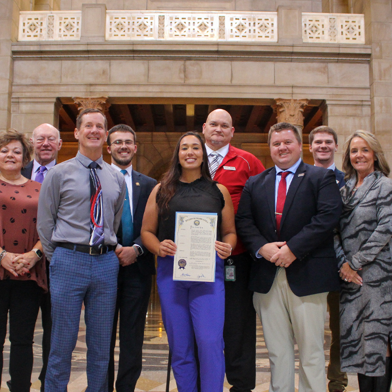 PGAREACHNeb's tweet photo. "I have made it my personal mission to find people like me and to tell them about the benefits and rewards of the PGA HOPE program."

2023 PGA HOPE Graduate Amber Bogle has been selected as a national @PGAHOPE Ambassador and will attend the PGA HOPE Golf &amp; Wellness Week!