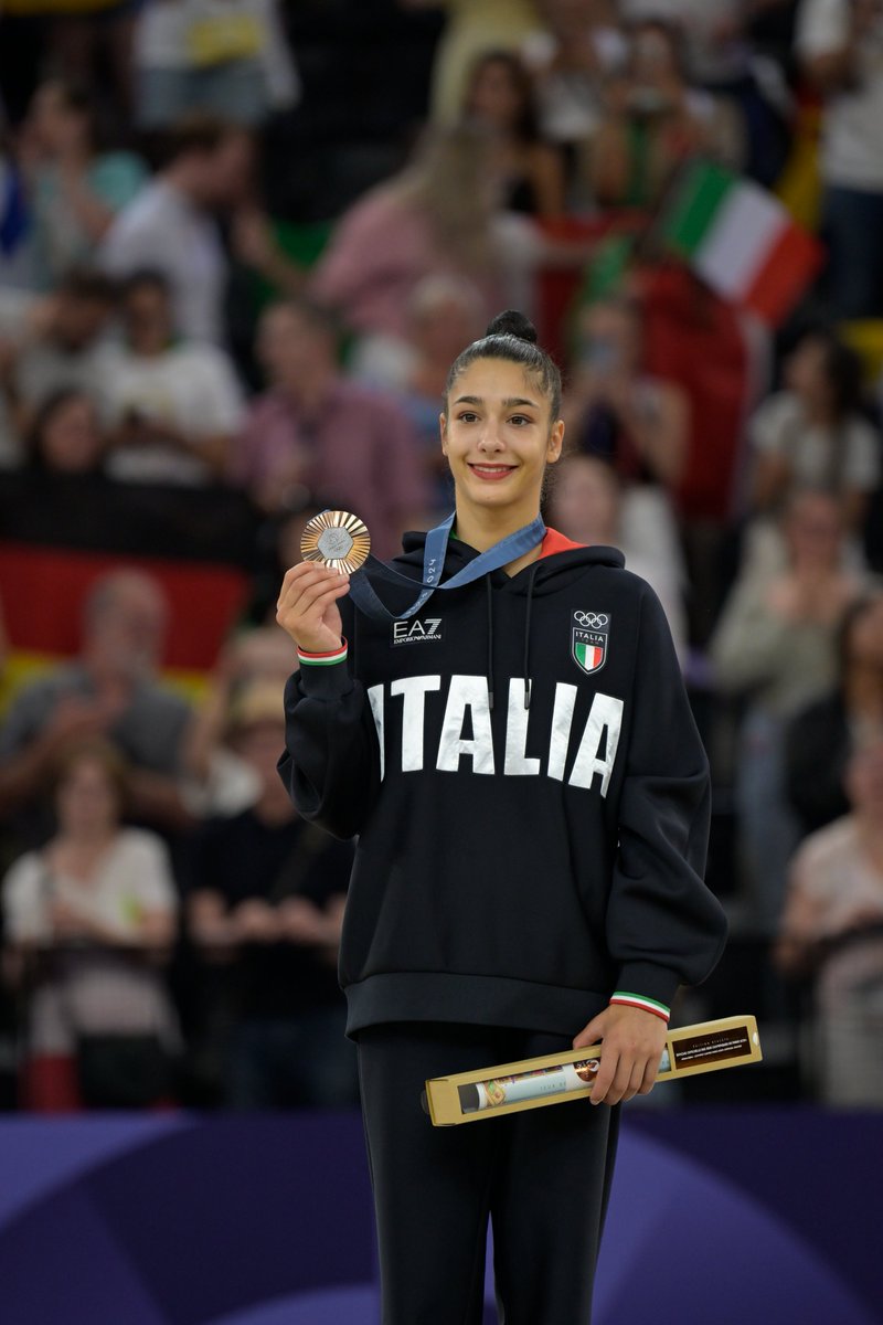 Sofia Raffaeli: Olympic Medallist 🇮🇹

#Paris2024 | #RhythmicGymnastics