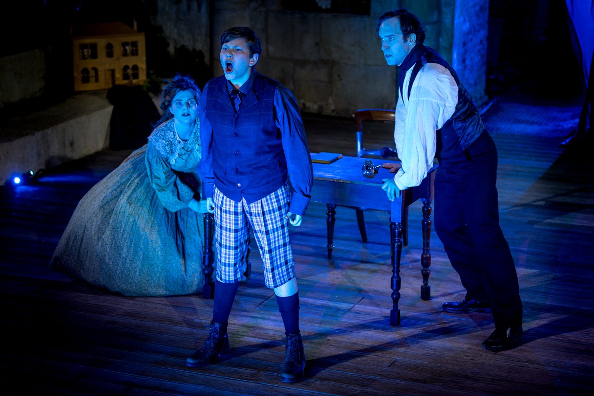 Here's a glimpse of what to expect in our first performance of Britten's The Turn of the Screw, happening tonight in our unique amphitheatre at 7:30pm.

Tonight's performance is almost sold out, but seats still remain for performances on the 13 &amp; 16 August. Get yours now!