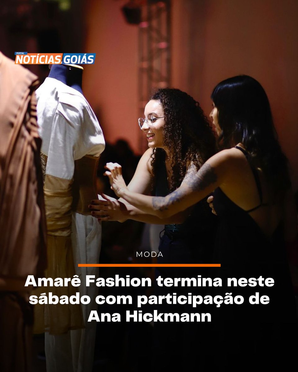 noticiasgoias1's tweet image. 🧵 *Moda*

*Amarê Fashion termina neste sábado com participação de Ana Hickmann*

Leia a matéria completa no link 👇

portalnoticiasgoias.com.br/amare-fashion-…

#AmarêFashion #Sebrae #SebraeGoiás #Goiânia #Moda