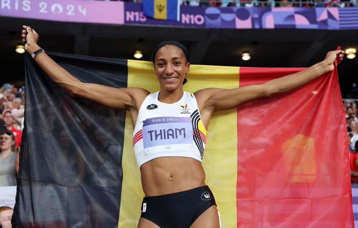 AthletesBelges's tweet photo. La première femme belge à remporter 3 médailles d’or consécutivement dans la même discipline. 👑

🥇 Rio 2016
🥇 Tokyo 2020
🥇 Paris 2024 https://t.co/rxHD3Px652