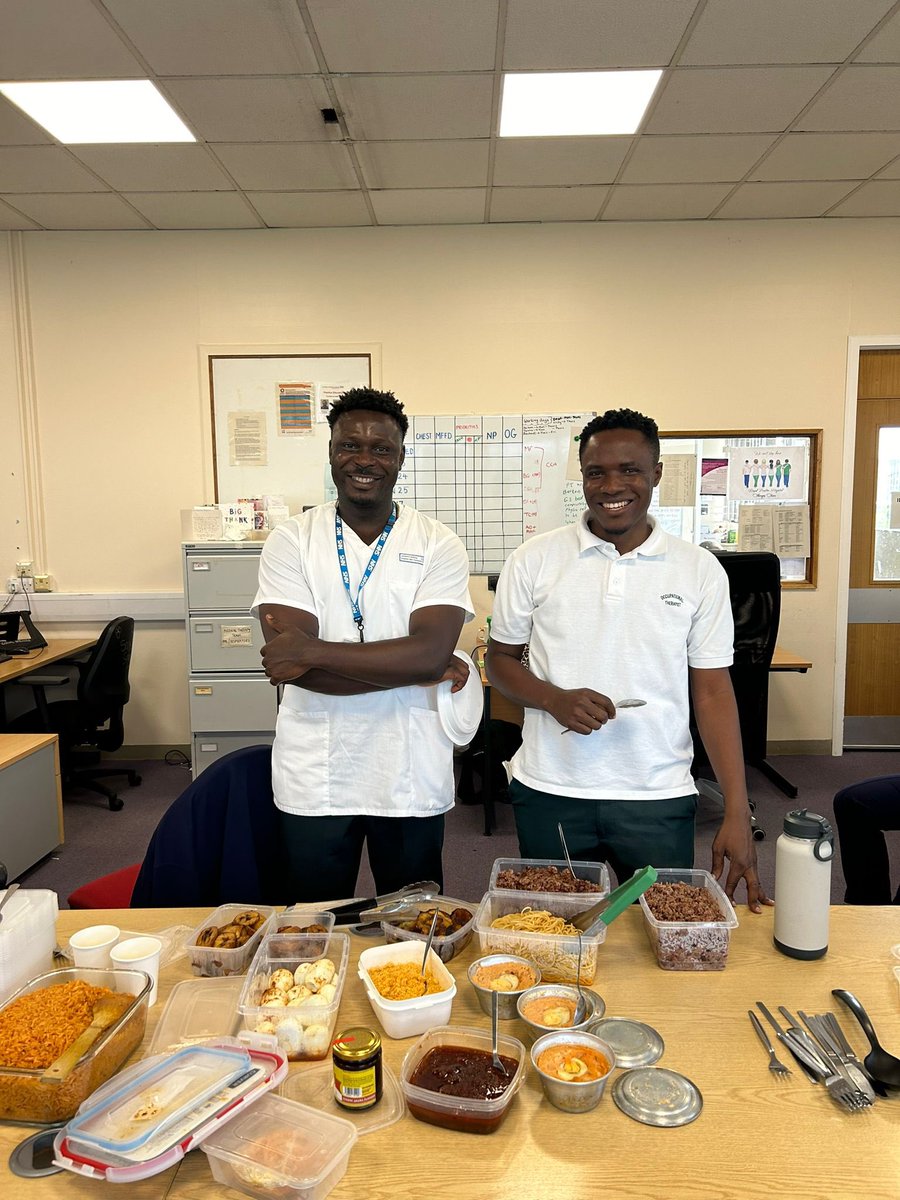 This week’s Thursday Fun was provided by Akin and Mike. The team got to taste some classic dishes from Ghana and Nigeria cooked by our very own chefs!