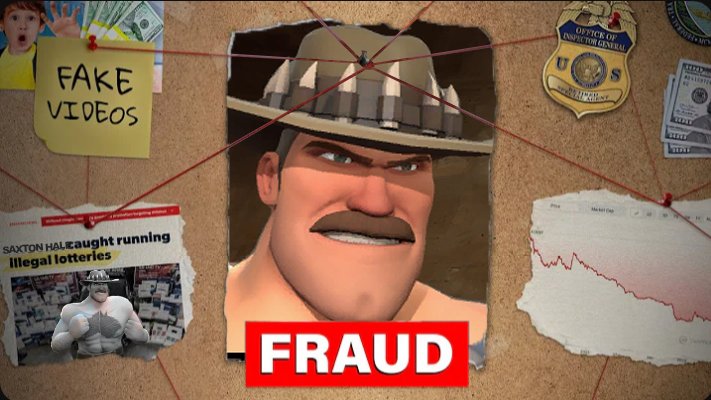 KritzKast's tweet image. I worked for Saxton Hale, He&apos;s A Fraud