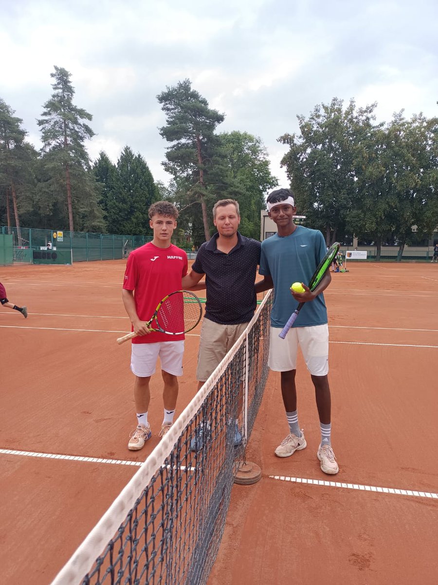 AITA__Tennis's tweet photo. A journey of growth and experience at the ITF World Junior Tennis Finals 2024 in Prostejov, Czech Republic. Proud to share our team’s moments from the championship. Every match is a step forward in the making of future champions. 🇮🇳🎾 #IndianTennis #WJTC #Prostejov2024 https://t.co/26ldVqR4fr