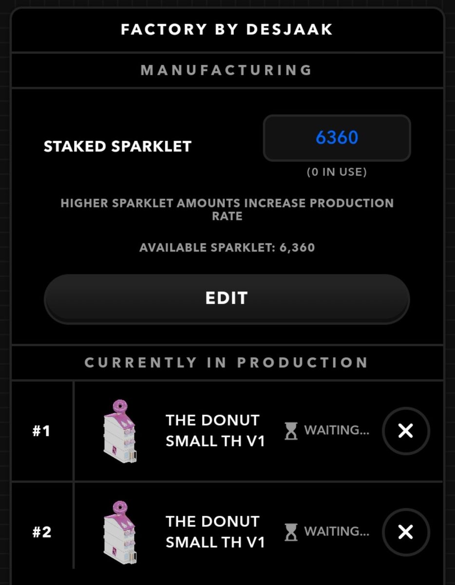 Something sweet in production... $SPARKLET #Upland