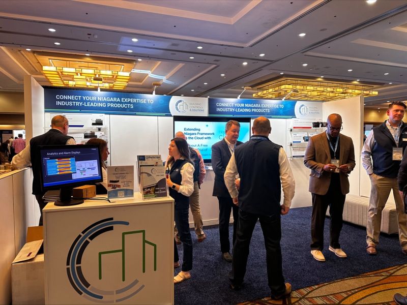 BuildinControl's tweet photo. #NS2024 has officially kicked off!
Come visit us in booth 512 to see the latest Niagara controllers, meet the Building Controls &amp; Solutions team, and get great swag! https://t.co/Hlwk6NewQE