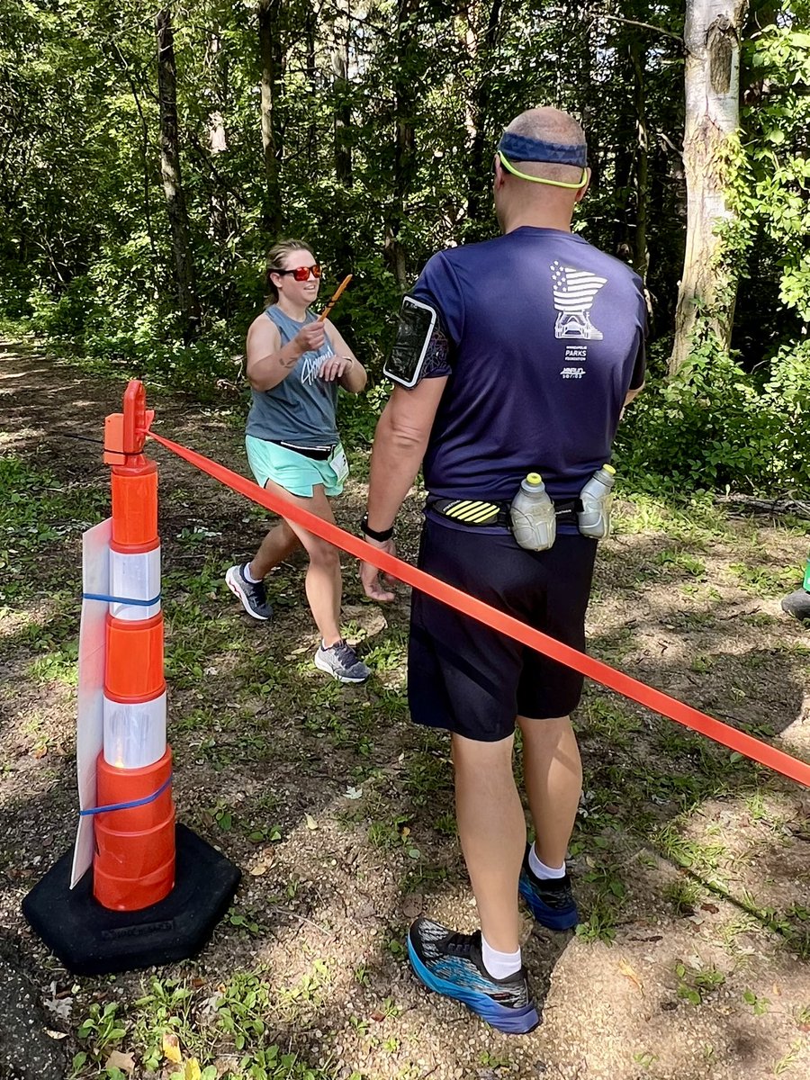 ragnarupdates's tweet photo. Sarah finishing off her two legs and we send her home due to illness. Thanks for sticking it out Sarah… and then there were 4 of us! #Ragnar2024 #RagnarMinnesota https://t.co/ub2lXfiURt