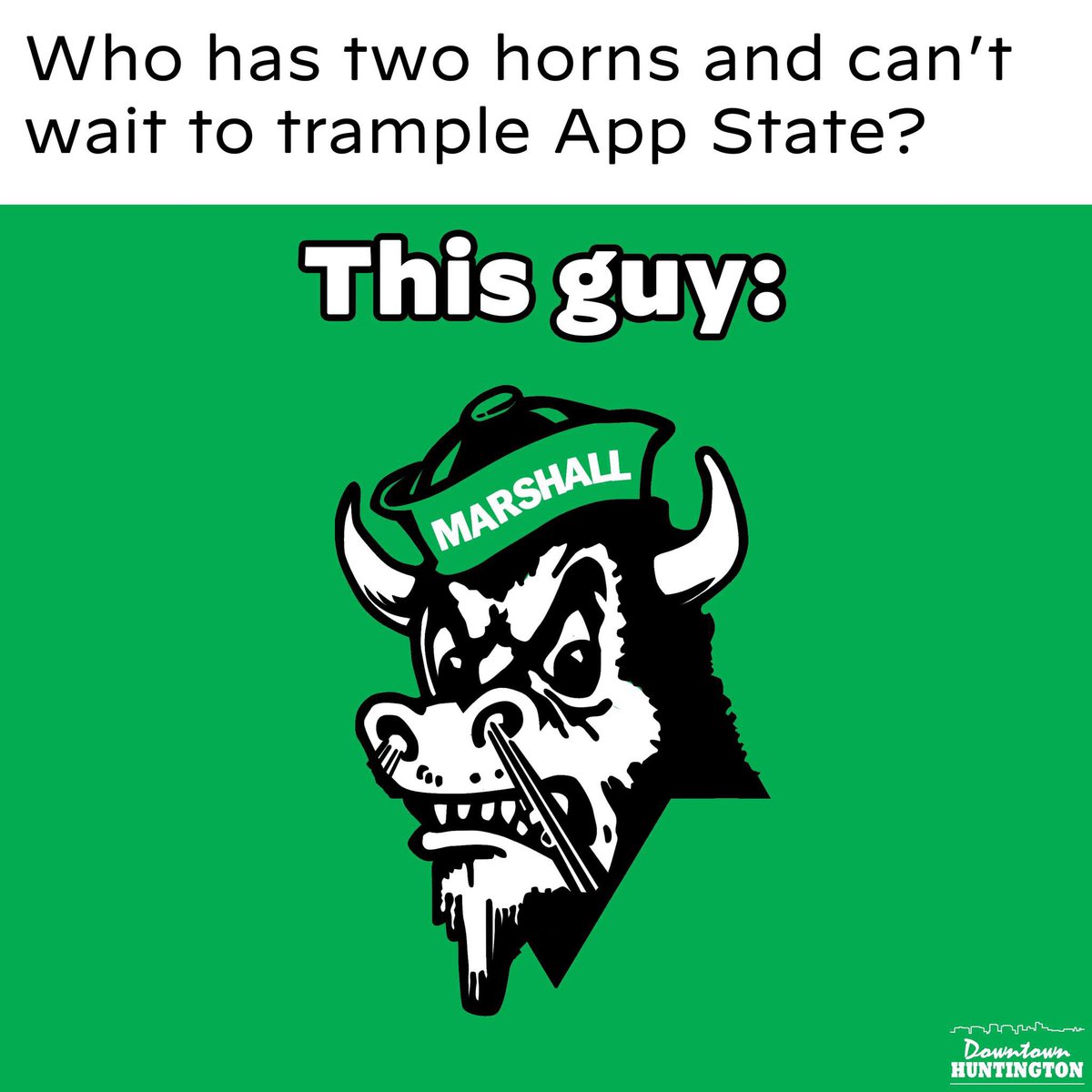 DowntownHWV's tweet photo. #DontWorryBeatAppy #HerdNation #OneOfTheHerd https://t.co/ADTa3iTi5E