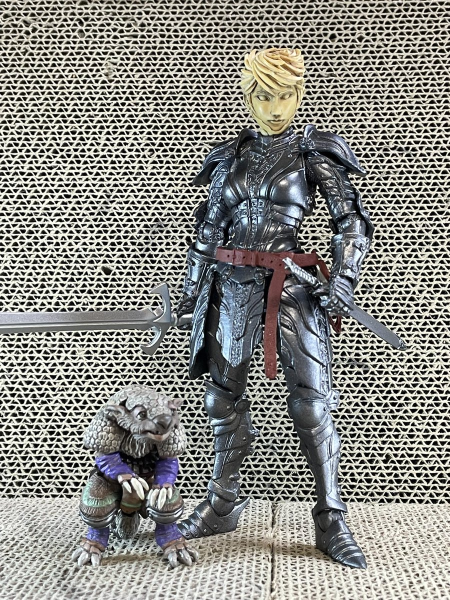 ずっと作り続けてたmythic legions 女騎士の頭、やっと納得のいく形に