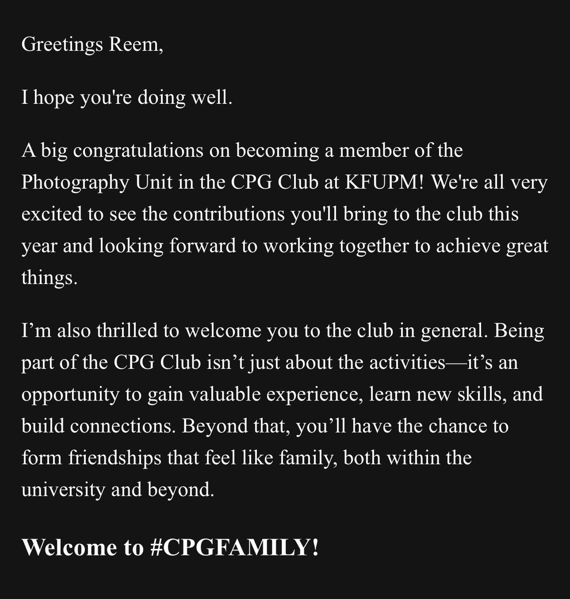 ترقبوا الابداع 
#cpgfamily