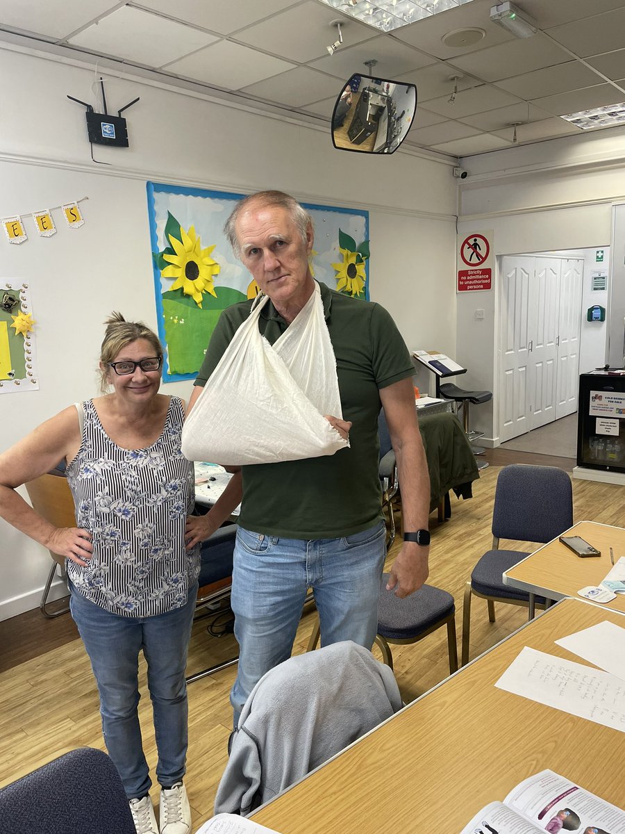 CHCL72's tweet photo. All passed , that’s our first aid training done for the next few years . https://t.co/3buRbJC0TU