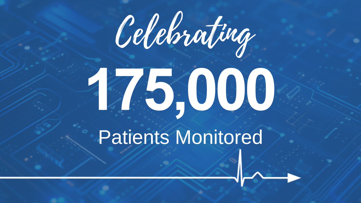 Rhythm Express hits a new milestone: 175,000 patients monitored! This milestone reflects our ongoing commitment to uniting innovative technology with compassionate care.