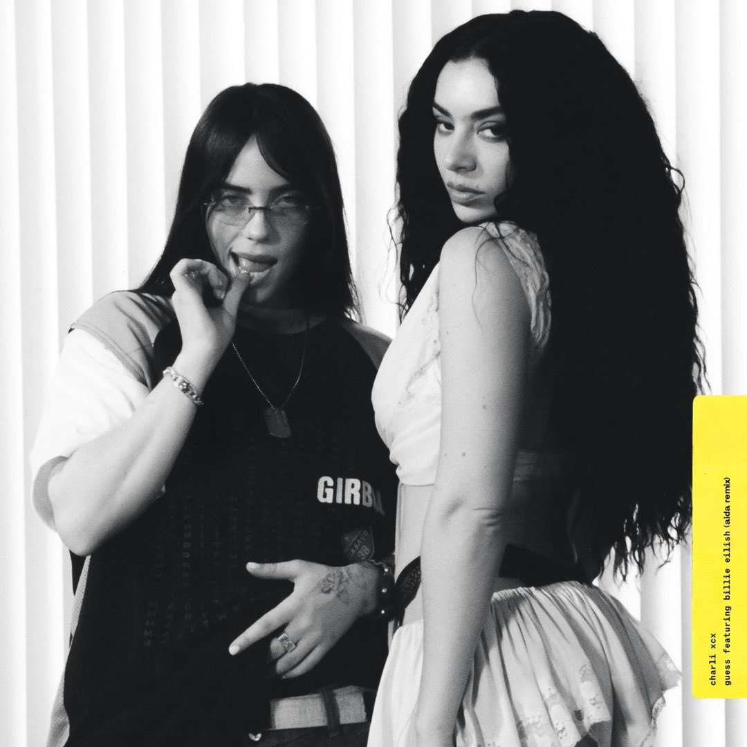 eilishchart's tweet image. .@BillieEilish’s "Guess" marks her 1st non-soundtrack song to go #1 in the UK (3rd overall)!
