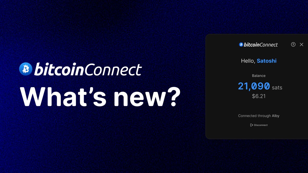 Bitcoin Connect tweet media