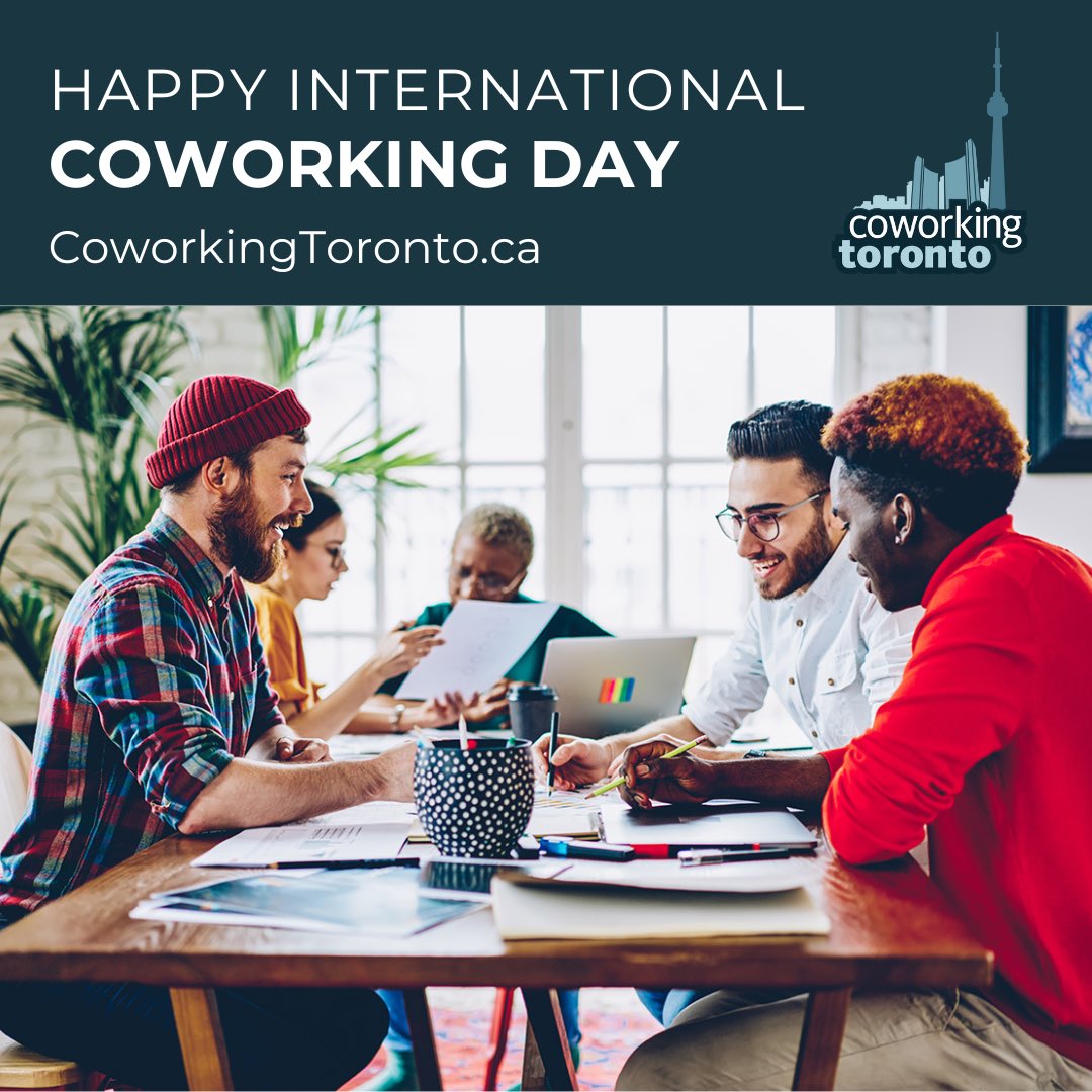 Join us on International Coworking Day and experience the magic of #collaboration, the power of #connections, and the joy of working together. Discover the perfect coworking spot for you! CoworkingToronto.ca
#InternationalCoworkingDay #coworking #toronto #FutureOfWork
