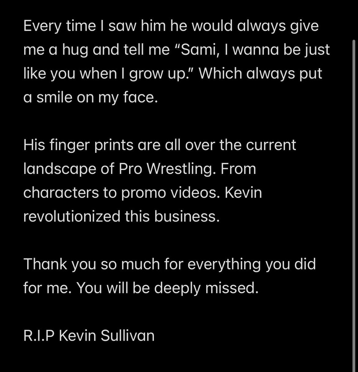 #RIPKevinSullivan