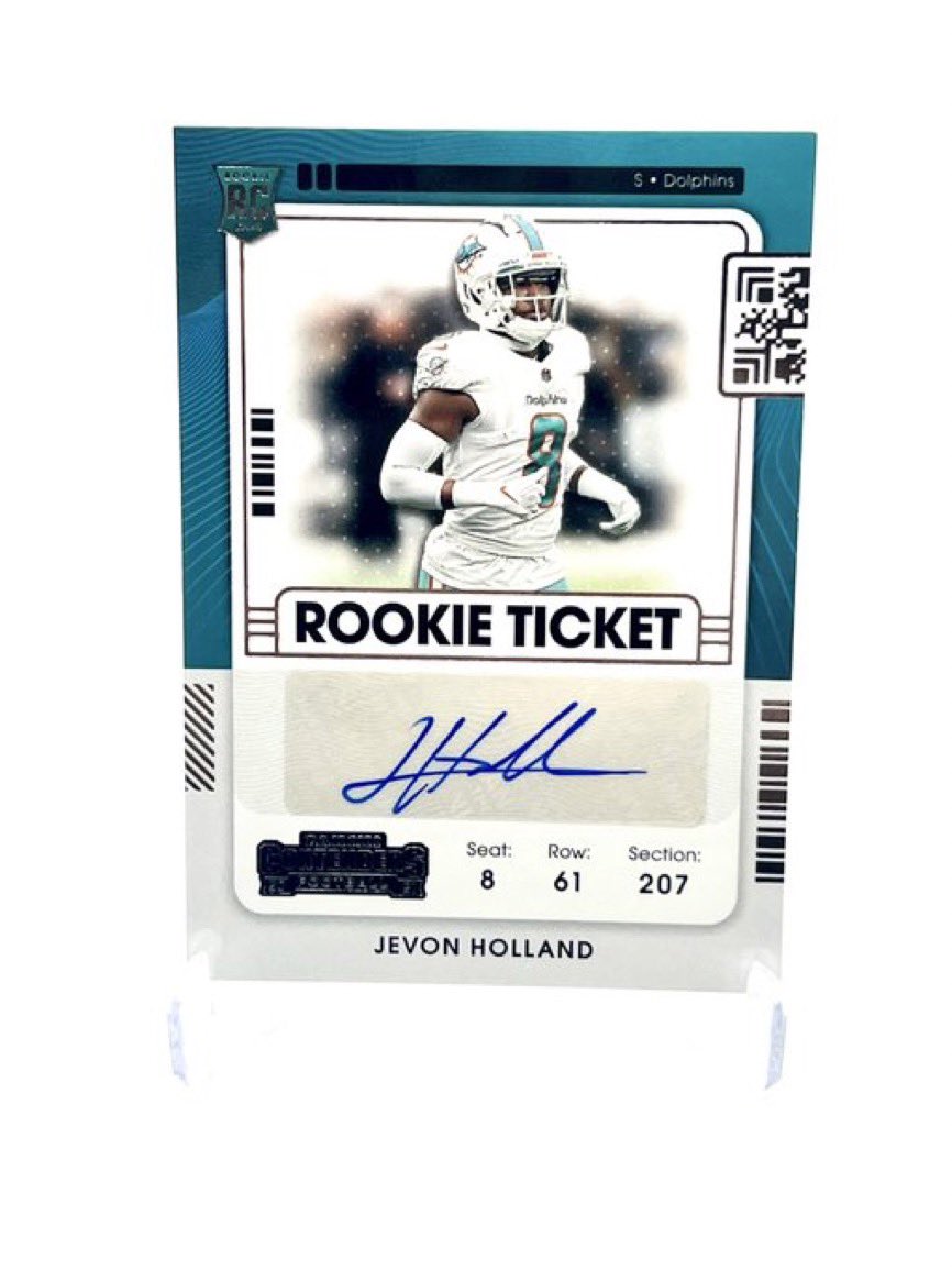 🚨🚨🚨 GIVEAWAY 🚨🚨🚨

Me and my buddy <a href="/JoshRipz561/">Josh Ripz</a> are giving away this Jevon Holland 2021 Contenders Ticket Auto Rookie ‼️⛄️

All you have to do to Enter to Win is:

- Retweet &amp; Like this post 
- Follow <a href="/JoshRipz561/">Josh Ripz</a> &amp; <a href="/TheDiveBarPod/">The Dive Bar Podcast 🐬🥃</a> 

Winner will be announced in 24 Hours. 🤝