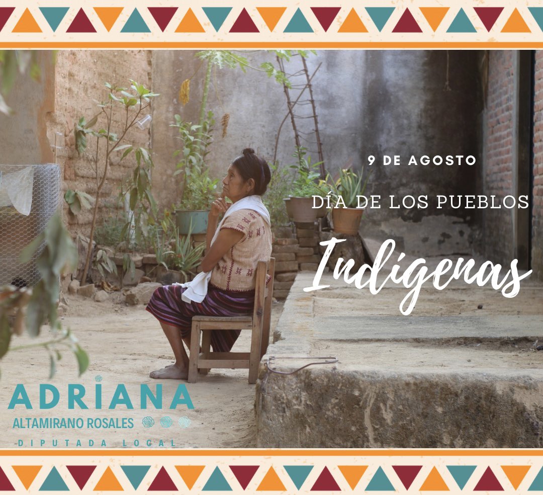 Bombigona's tweet photo. El Día Internacional de los Pueblos Indígenas sirve para celebrar la diversidad cultural, para visibilizar a la población indígena en México y el mundo. 

Que vivan los pueblos indígenas y afromexicanos de Oaxaca. https://t.co/ahMv70vhCQ