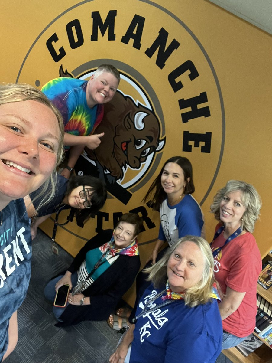 Scavenger hunt fun! #ALLinSMSD #CampCOmanche