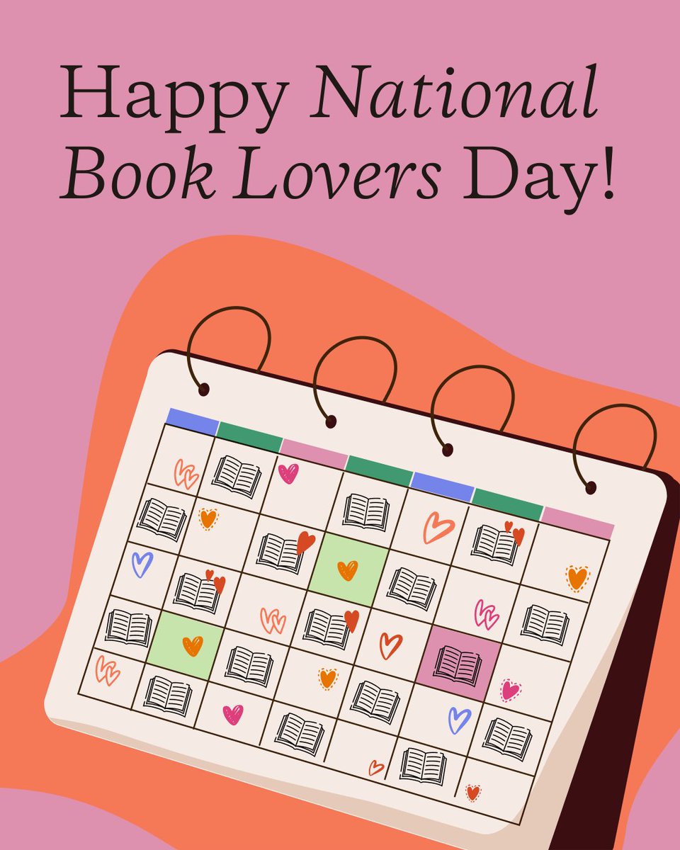 goodreads's tweet image. PSA that today is National Book Lovers Day, which we think entitles all bookworms to a day off (for reading, of course 📚📚📚)