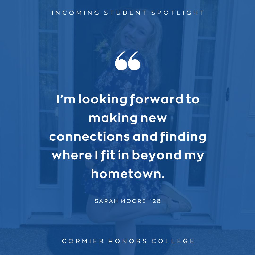 We can't wait to welcome the Cormier Class of 2028 to campus in just a few short weeks!