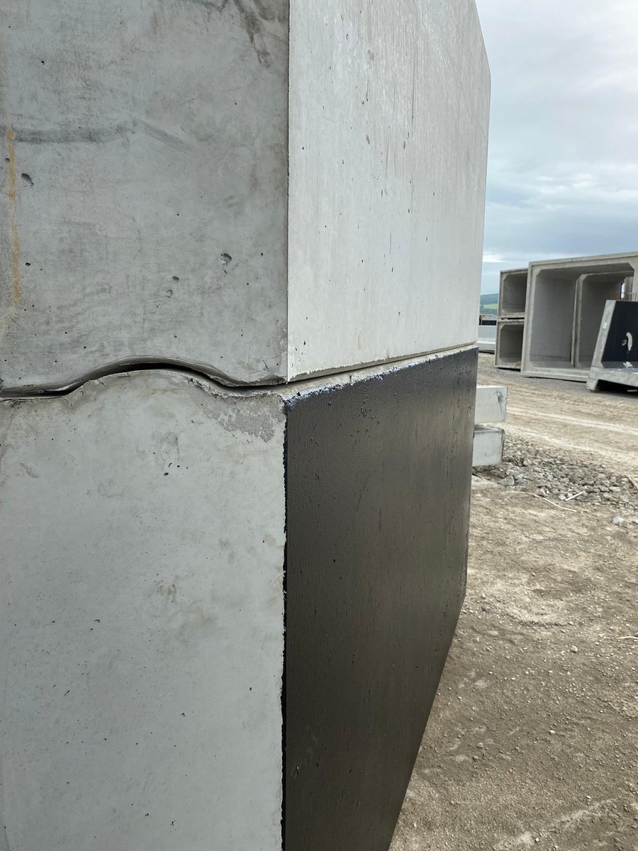 daryl_fegan's tweet photo. @gunsnrosesgirl3 The Precast element is only as good as the mould it comes out off. Like these 2 halves of a skewed culvert portal.. https://t.co/JyudlVNpKT