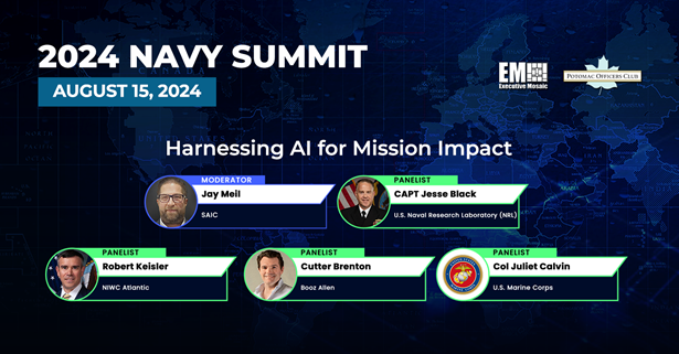 USNRL's tweet photo. #NRL's CAPT Black speaks on AI at Potomac Officers Club's #NavySummit this Thurs, Aug 15! Join the discussion on harnessing AI for mission impact. Full details & registration:
https://t.co/yypohfNRCx
@USNavy
#USNavy #Innovation #futuretech https://t.co/hgrQuptx5Y