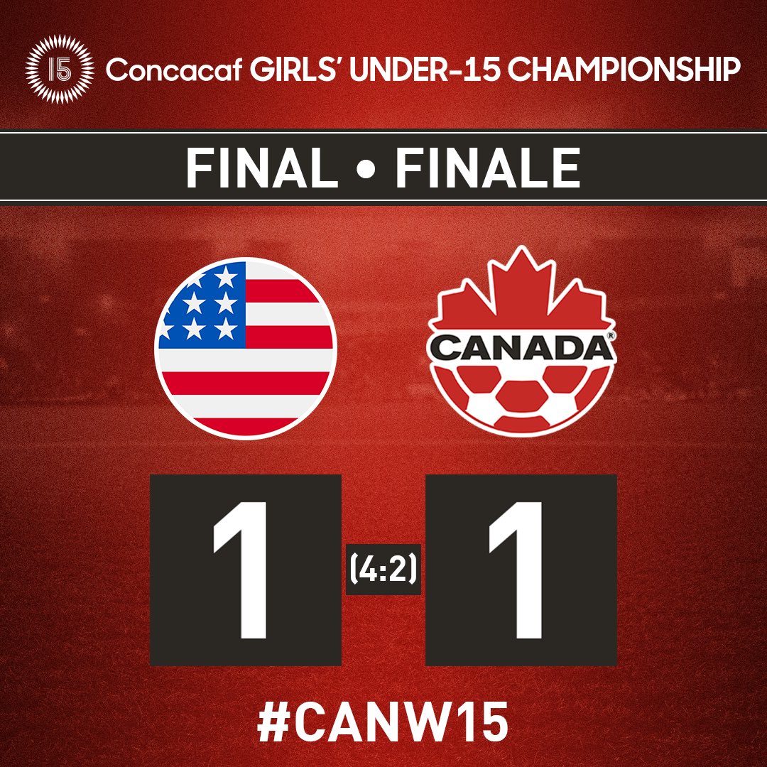 CANWNT's tweet photo. After a valiant effort, we fall on penalties. We’ll play for 3rd place on Sunday! //

Après un effort courageux, nous nous inclinons aux tirs de penalty. Nous jouerons pour la 3e place dimanche !

#CANW15 https://t.co/xzUUxUmX5B