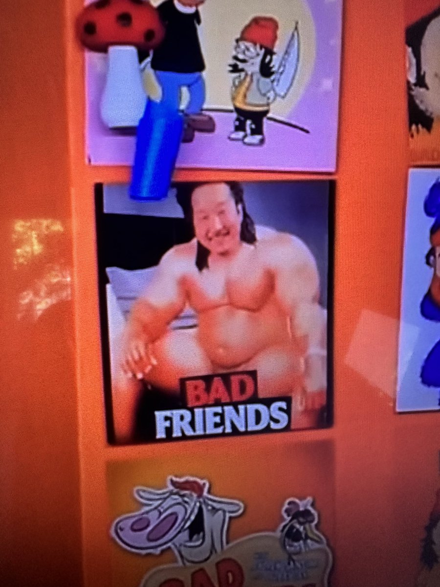 thereal_mcflyy's tweet photo. Saw this on @badfriends_pod podcast today 🤣 this show is great ! 👍 https://t.co/RJJtd70fog