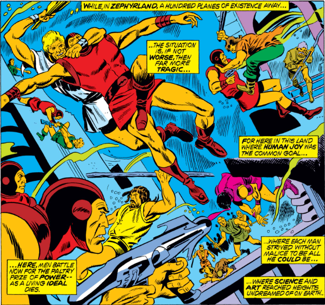 MarvelADay's tweet photo. #MarvelADay #SM66 The struggle also continues in Zephyrland, and Gerber provides some color commentary. - crs https://t.co/smFlI0F2sB