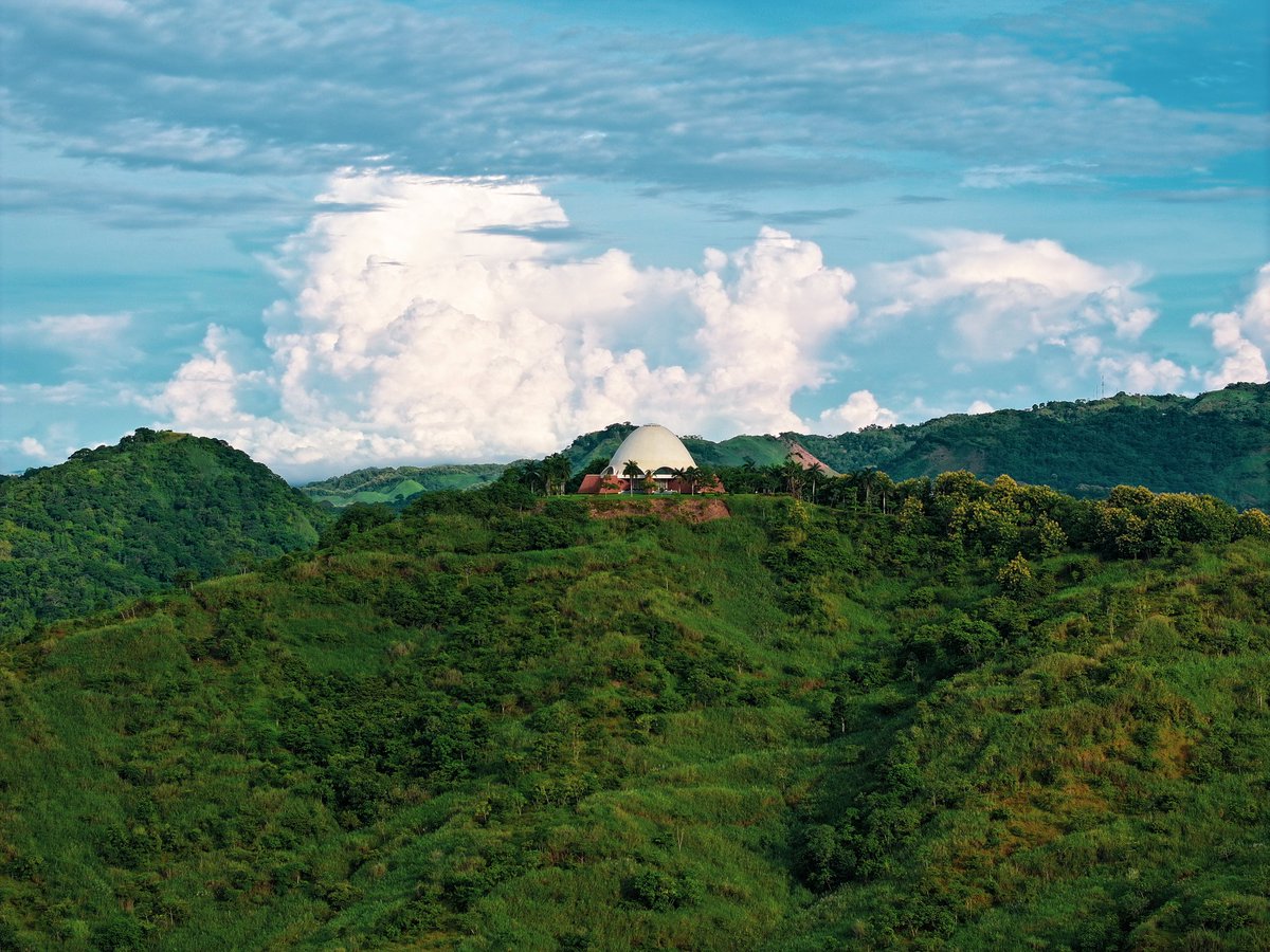 Temblo Bahai. 
Lugar: San Miguelito, Panamá, Ciudad de Panamá. Flycam para la Edición Matutina de Telemetro Reporta. <a href="/DJIGlobal/">DJI</a> Mavic 3 Pro.