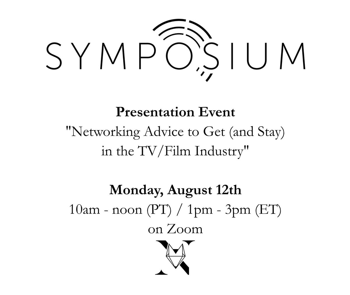 PipelineArtists's tweet image. It&apos;s who you know ... and @AGComedy can help!

New Symposium on MONDAY, all about networking.

symposium.pipelineartists.com/networking-adv… 

#screenwriting #PipelineArtists #screenwriter #scriptchat #WritingCommunity #writerslife