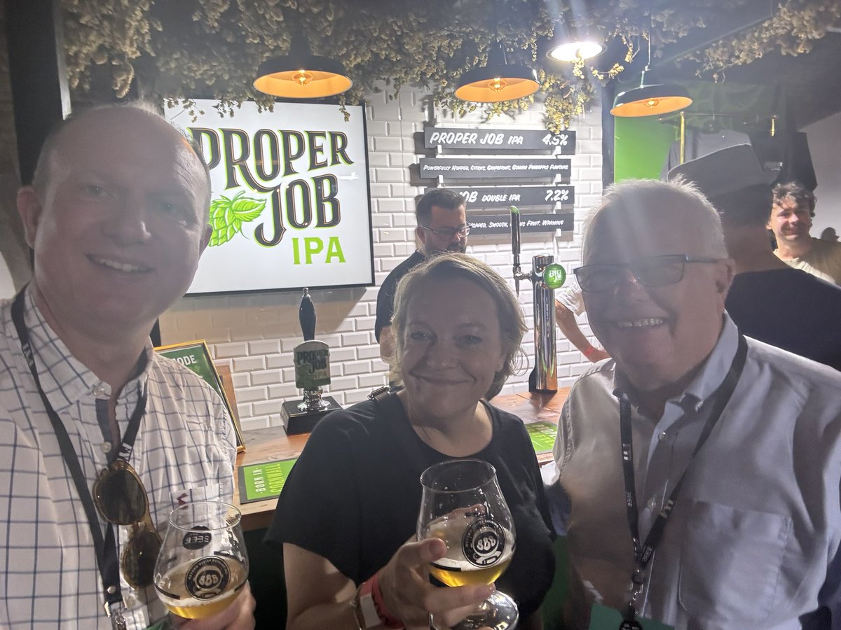 Good to join Greg Wells &amp; team <a href="/weare_BEER/">We Are Beer</a> at the <a href="/LCBFestival/">London Craft Beer Festival</a>, thank you <a href="/FleetStreetPR/">Fleet Street.</a> for the invite. At the heart of great pubs are great beers, fantastic to see an outstanding range of beers &amp; catch up with industry friends. #MyPub <a href="/BIIandBIIAB/">The BII</a> <a href="/StAustellBrew/">St Austell Brewery</a> <a href="/SIBANational/">SIBA</a>