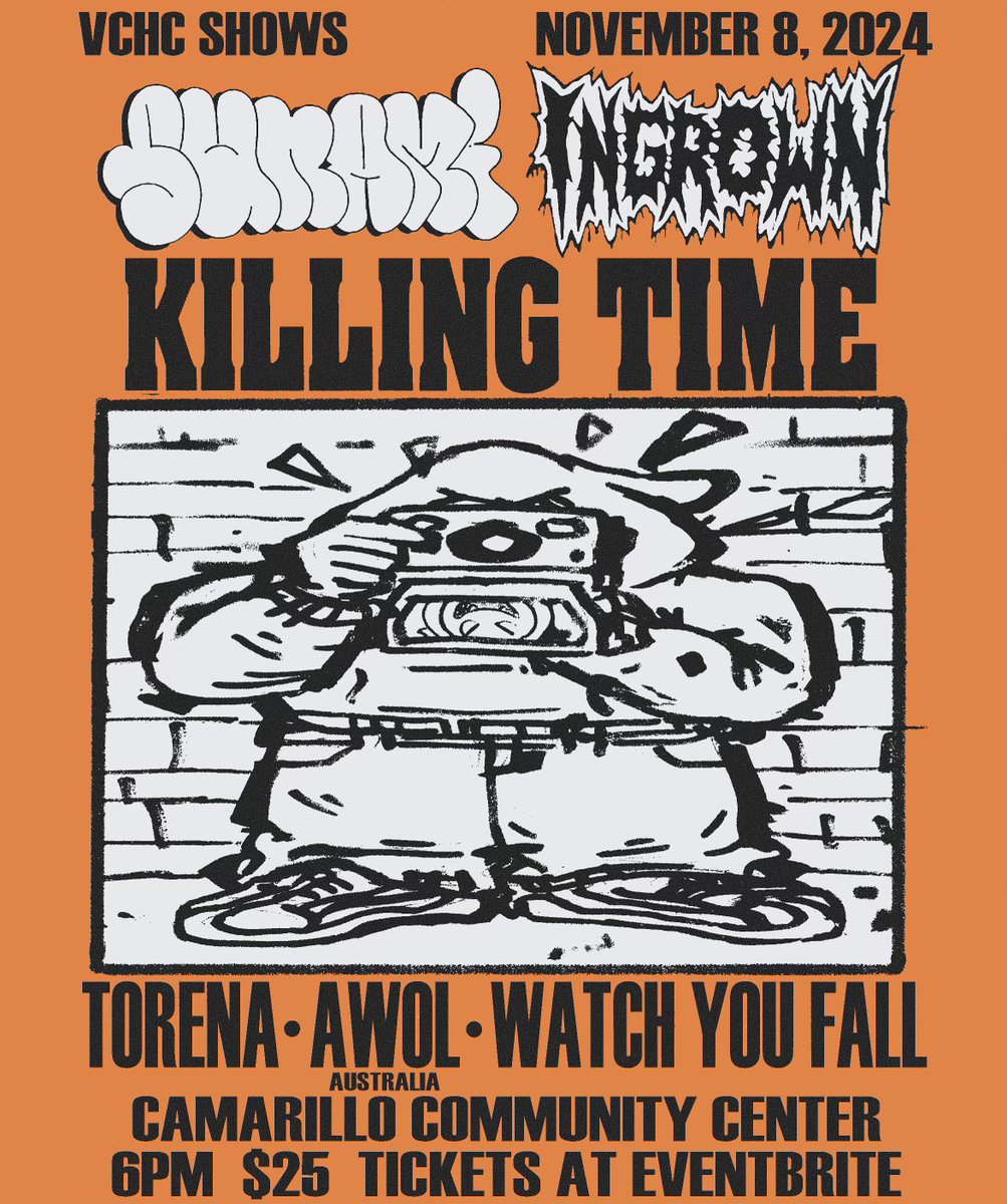 SUNAMI408's tweet photo. THE LAST FEW SHOWS OF OUR UPCOMING TOUR WITH @ingrownhc AND @Torenahc END IN CALIFORNIA. YOU CAN COP TICKETS FOR THESE EPIC GIGS AS WELL AS ALL THE OTHER DATES OF THE TOUR THROUGH LINK IN BIO. https://t.co/i97FAEyplK