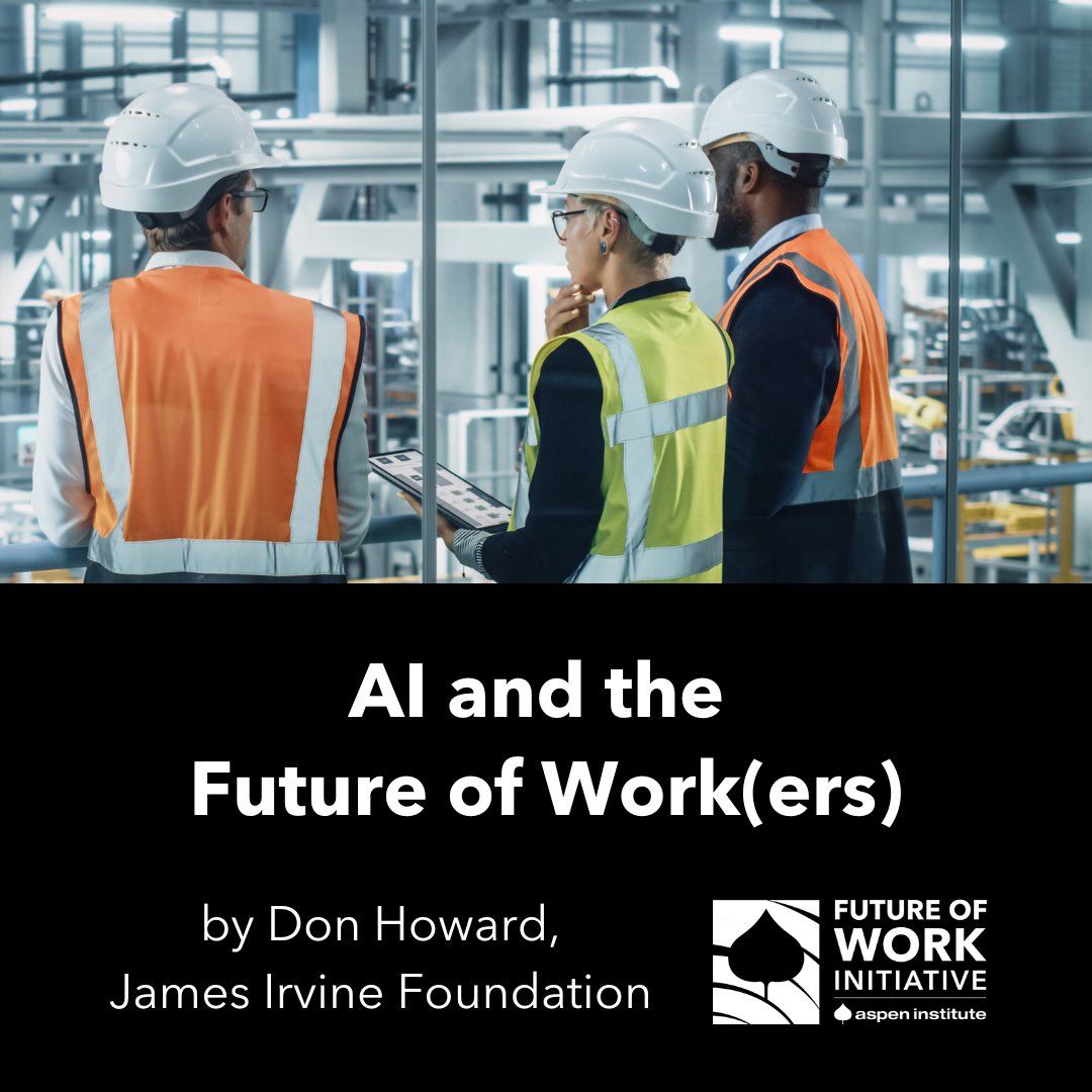 Future of Work Initiative, The Aspen Institute tweet media