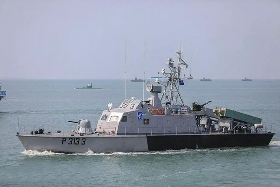 sentdefender's tweet photo. The Islamic Revolutionary Guard Corps (IRGC) of Iran announced earlier today that their Naval Forces have begun the Deployment of a New Class of Advanced Surface-Launched Anti-Ship Cruise Missiles, which they claim are “Undetectable, with a Highly Explosive Warhead that can Sink their Targets.”