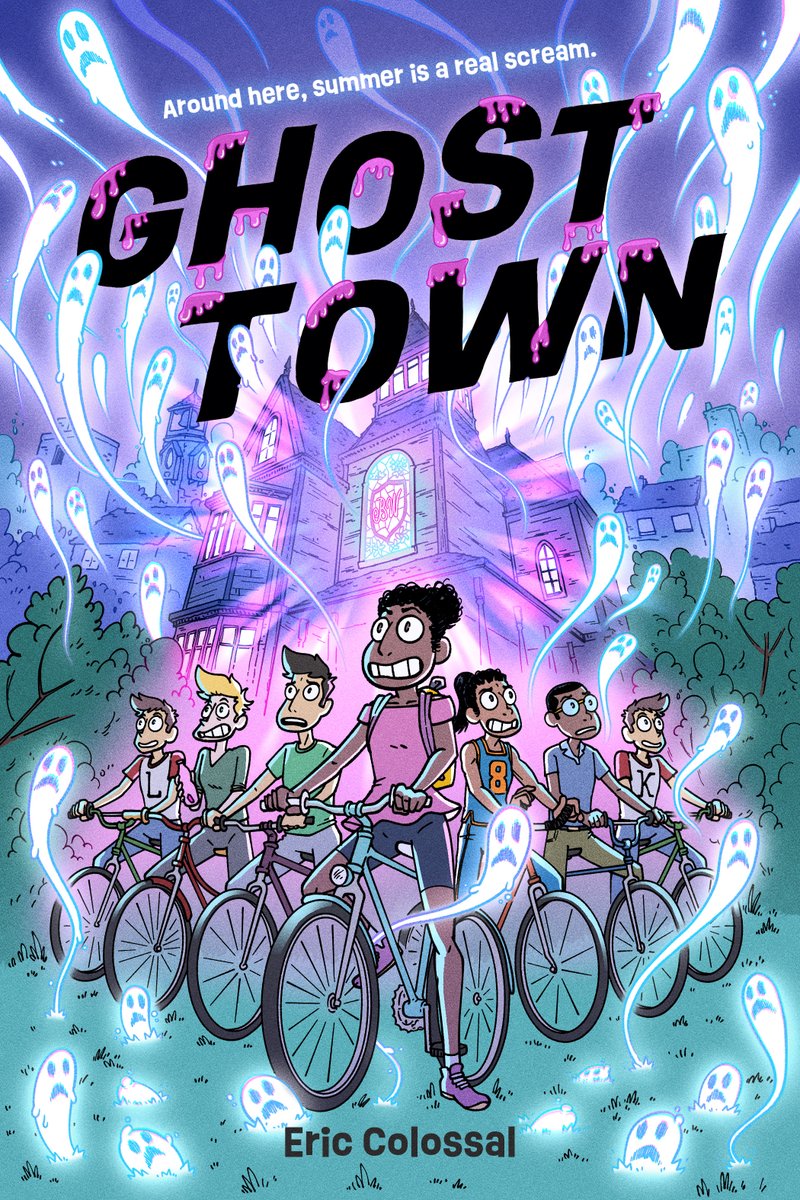 Hey everyone! I'm excited to reveal that my new book has been announced! It's called Ghost Town published by <a href="/abramskids/">ABRAMS Kids</a> and released in March 2025! I've been working on this for a LONG TIME and couldn't be more proud of it! If you want to preorder, the link is in the next tweet!