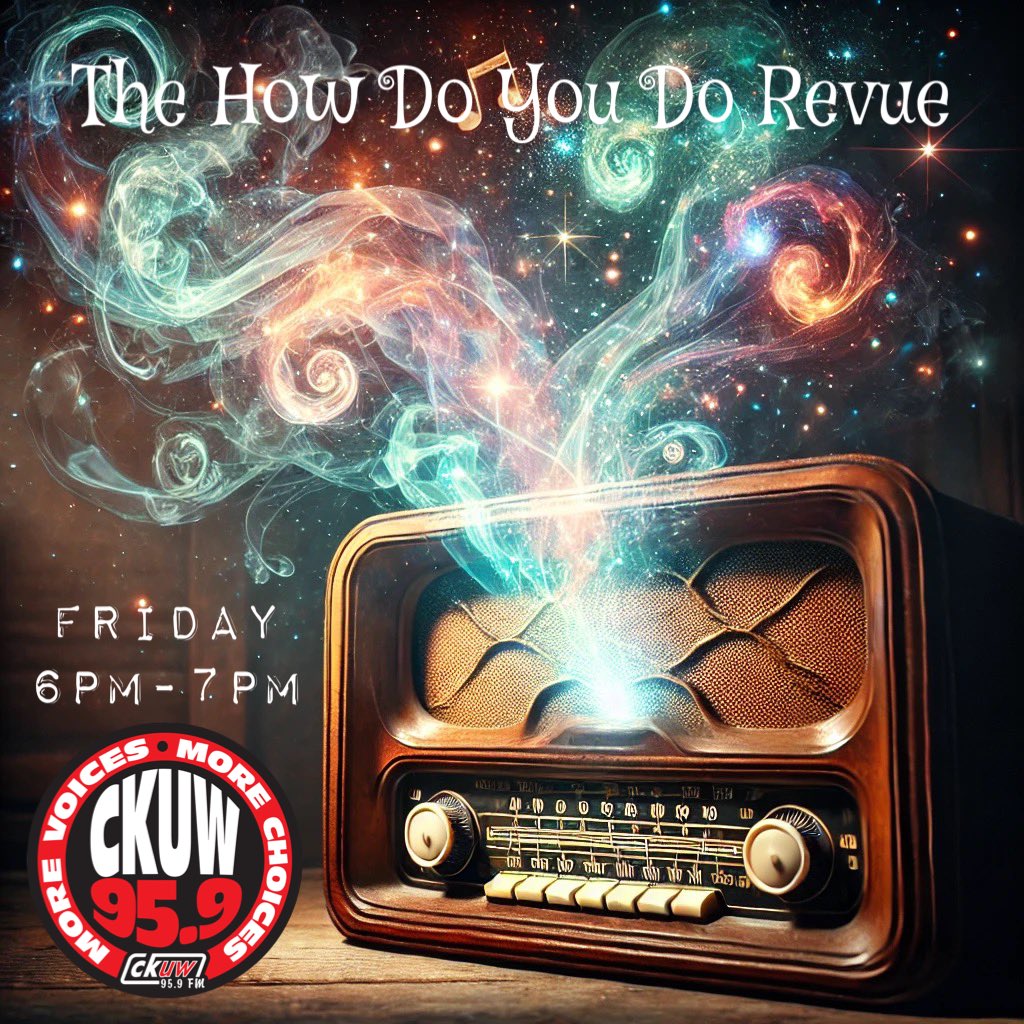HowDoYouDoRevue's tweet image. Oh, ohhhhh it’s magic… 🎶 

This week on the show, music about it, music that sounds like it, and through the magic of technology, we’ve got The Croaky Crooner as well. That’s tonight at 6pm on @ckuw 95.9 FM in Winnipeg, ckuw.ca everywhere else!