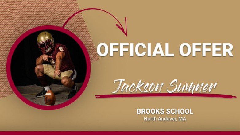 After a great visit this morning and conversation with <a href="/CoachJohnsonOL/">𝘽𝙤𝙗𝙗𝙮 𝙅𝙤𝙝𝙣𝙨𝙤𝙣 𝙄𝙄𝙄</a>  I am blessed to receive an offer from <a href="/NorwichFB/">Norwich Football</a>