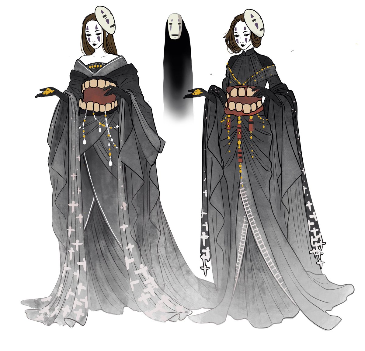 HannahArtwork's tweet image. No Face 😶